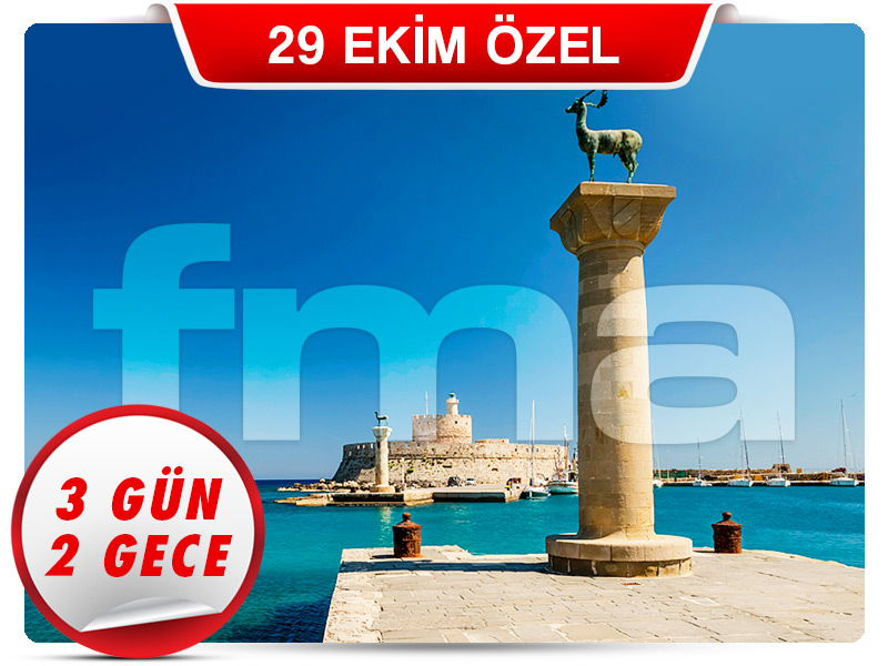 RODOS ADASI TURU ''Symi Adası Farkı ile'' 3 Gün - 2 Gece " Özel!"